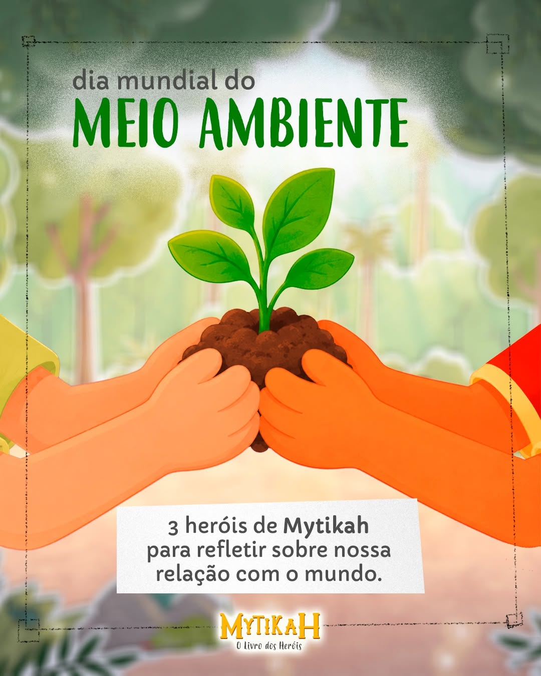 No Dia Mundial do Meio Ambiente, reunimos três personagens de Mytikah cujas histórias nos convidam a refletir sobre território, biodiversidade e saberes tradici
