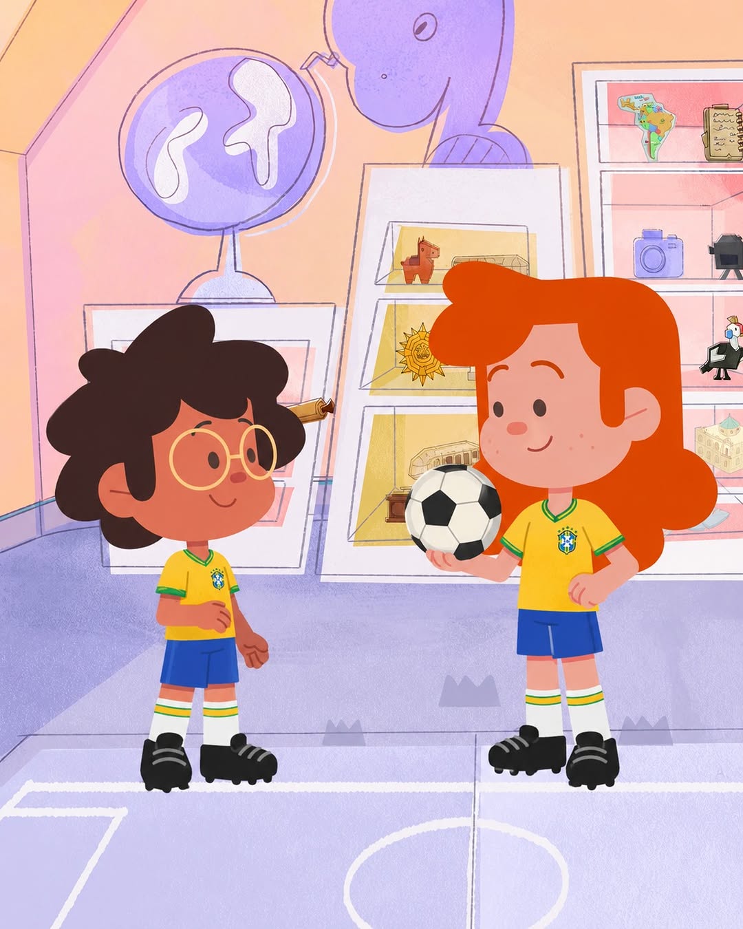 Quem já assistiu ao episódio de Domitila Chungara da nossa segunda temporada sabe que a Manga é apaixonada por futebol. ⚽💚💛

Depois de muita emoção, hoje ela po