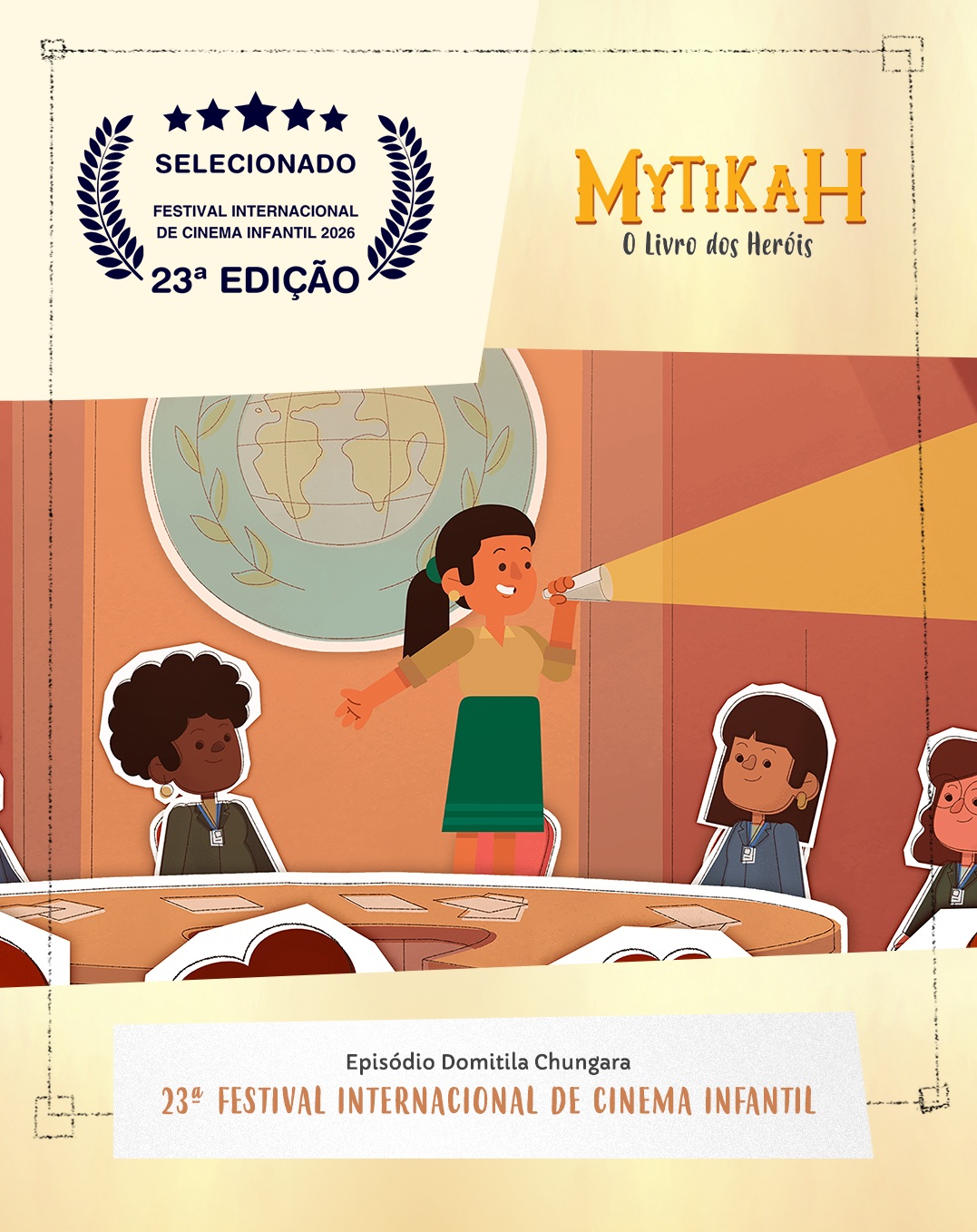 Dessa vez, uma seleção dupla para Mytikah – O Livro dos Heróis! ✨

Os episódios que homenageiam Domitila Chungara e Violeta Parra, da 2ª temporada de Mytikah, f