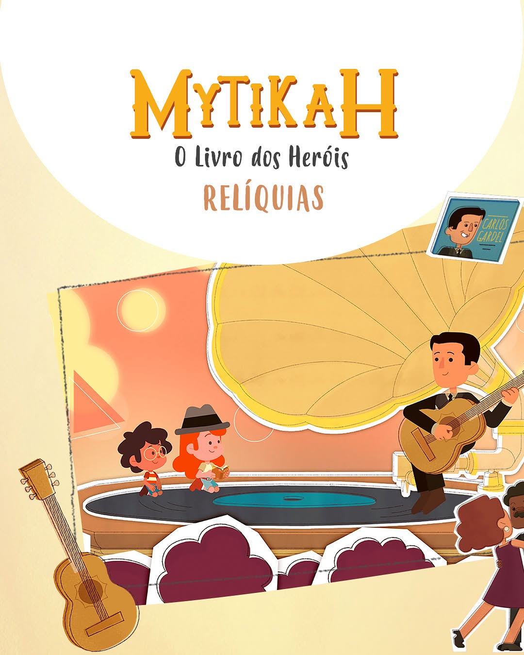 Descubra um pouco mais sobre a relíquia de Carlos Gardel e entenda como ela faz parte da aventura de Manga e Leco!

Visite o site de Mytikah – O Livro dos Herói